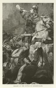 Roland bij de Slag om Roncevaux
