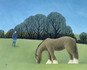 Het Shire Paard