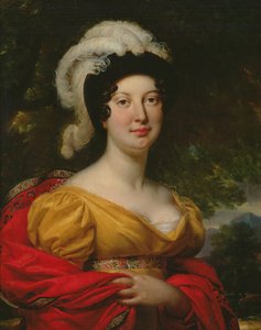 Portret van de vrouw van maarschalk Lannes