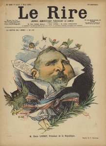 Emile Loubet, Illustratie voor Le Rire