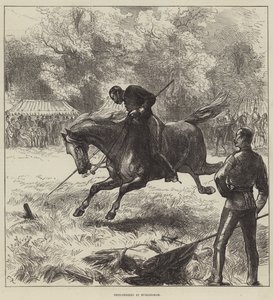 Tent-Pegging bij Hurlingham