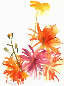 Goudsbloemen en andere bloemen, 2004