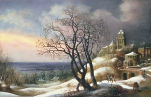 Winterlandschap, 17e eeuw