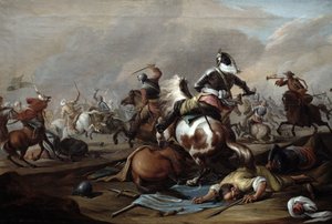 De botsing van de cavalerie, 1770