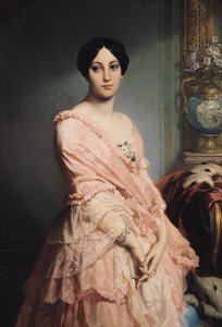 Portret van Madame F, 1850-51