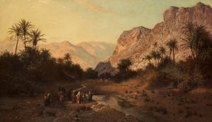 Rephidim, Sinaïwoestijn, 1877