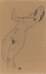 Liggend naakt; Liegender Akt, 1918