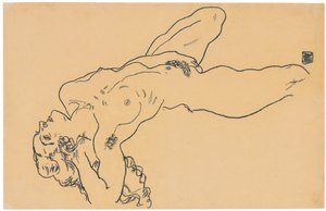 Liggend naakt, 1918