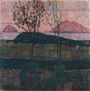 Ondergaande zon, 1913