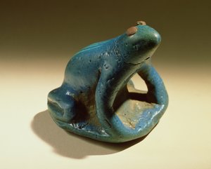Kikker, Nieuwe Koninkrijk, c.1390-53 v.Chr.