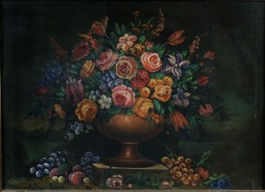 Vaas met bloemen