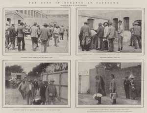 De Boer in gevangenschap in Kaapstad