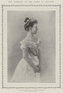 Het huwelijk van de koningin van Holland
