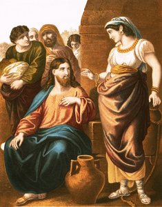 Christus en de vrouw van Samaria