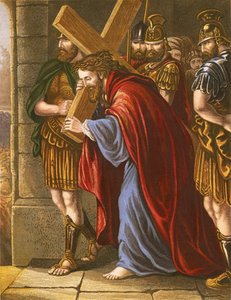 Christus draagt het kruis