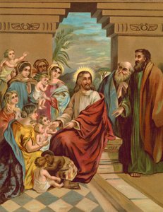 Christus zegent de Kinderen