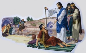 Christus geneest de lamme