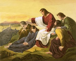 Christus Profeteert over Jeruzalem