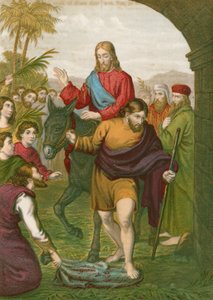 De intocht van Jezus Christus in Jeruzalem