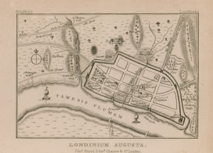 Kaart van Romeins Londen