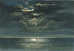 Nacht op zee