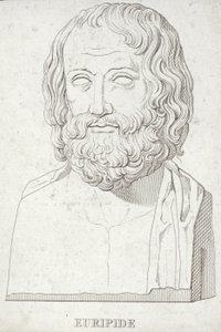 Portret van Euripides