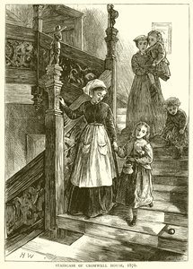 Trap van Cromwell Huis, 1876