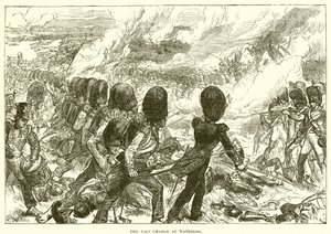 De laatste aanval bij Waterloo