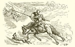 De ridder en zijn paard