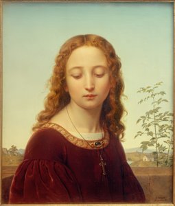Portret van een jong meisje