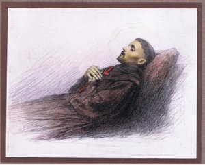 Sint Franciscus op zijn sterfbed