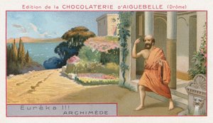 Archimedes roept Eureka!