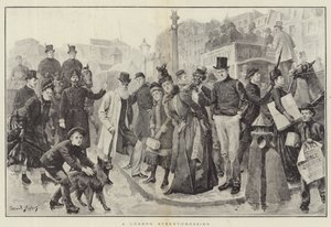 Een Straatoversteek in Londen