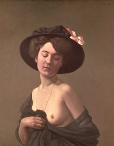 Dame met een hoed, 1908