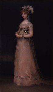 Portret van de gravin van Chinchón