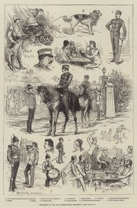 Schetsen van het 66e (Berkshire) Regiment