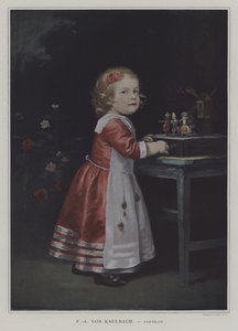 Portret van een jong meisje