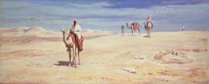 Arabieren in de woestijn