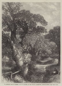 Een landweg in Surrey