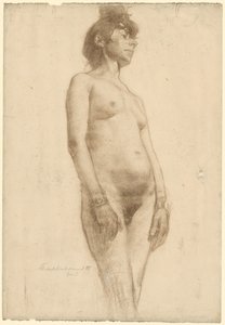Naakte Vrouw Staand, 1885