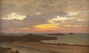 Avond aan de kust, 1887