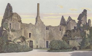 Bressuire, Ruïnes van het Kasteel, Binnenkant