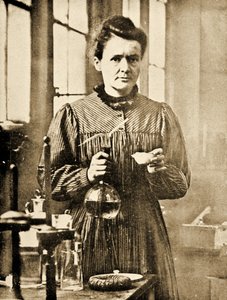 Portret van Marie Curie ca. 1901