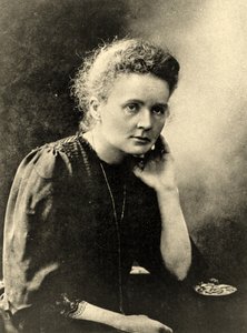 Portret van Marie Curie ca. 1901