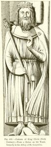Kostuum van Koning Clovis