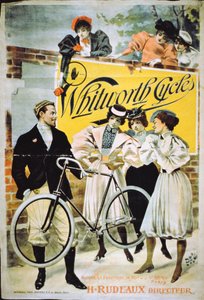 Poster voor Whitworth Fietsen, Parijs