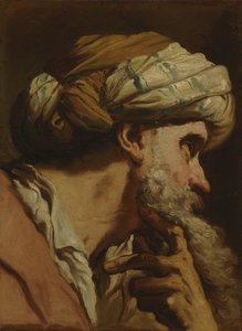 Studie van een oosters hoofd