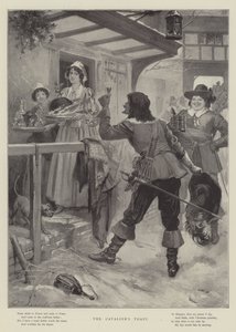 De toast van de cavalerist