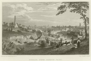 Dublin vanuit Phoenix Park