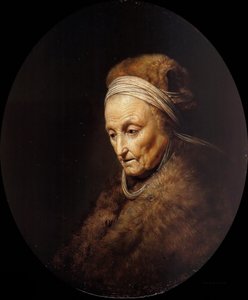 Portret van Rembrandts moeder
